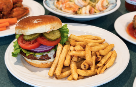 Burger and Fries